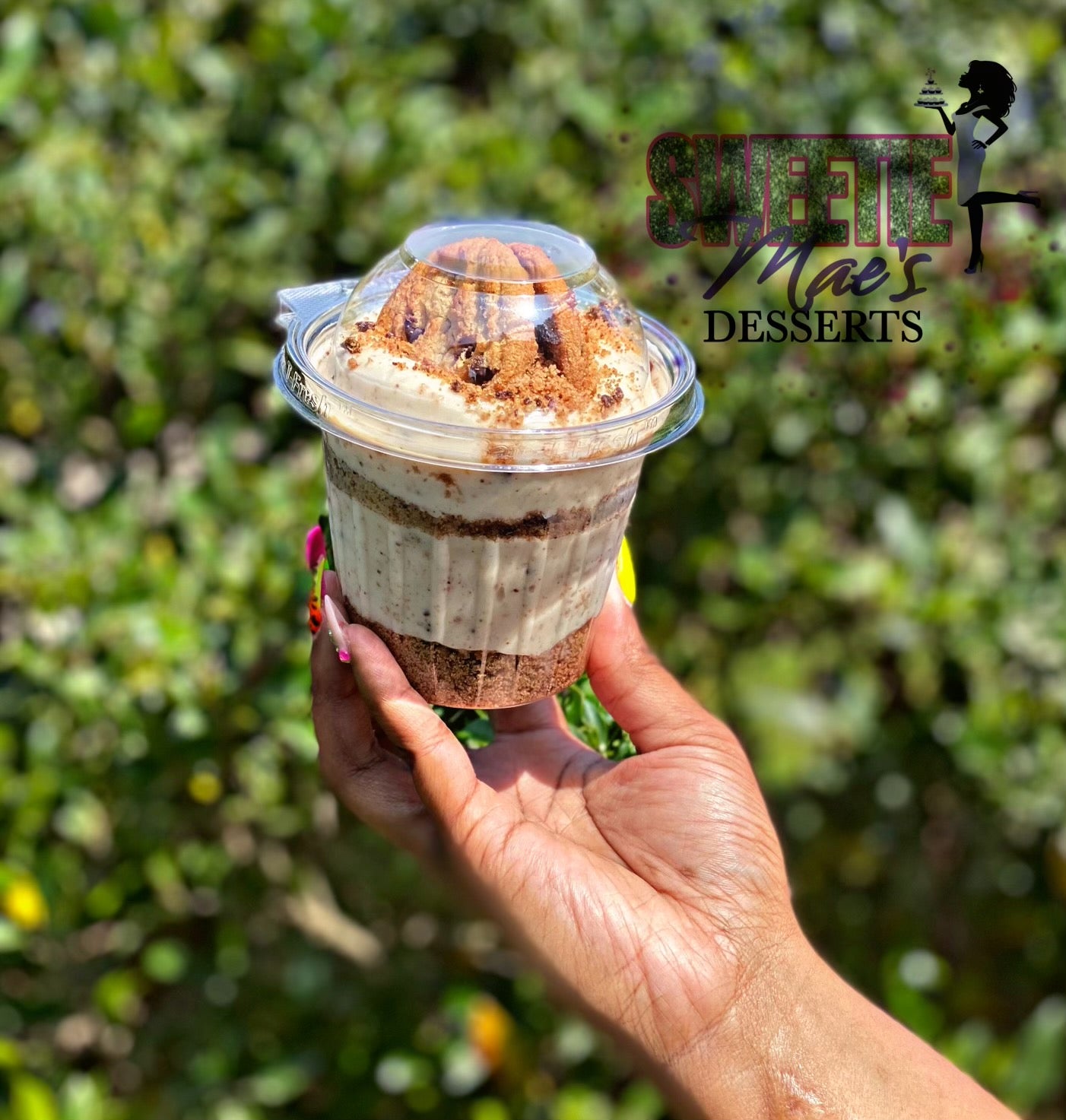 Chocolate Chip Cheesecake Cup