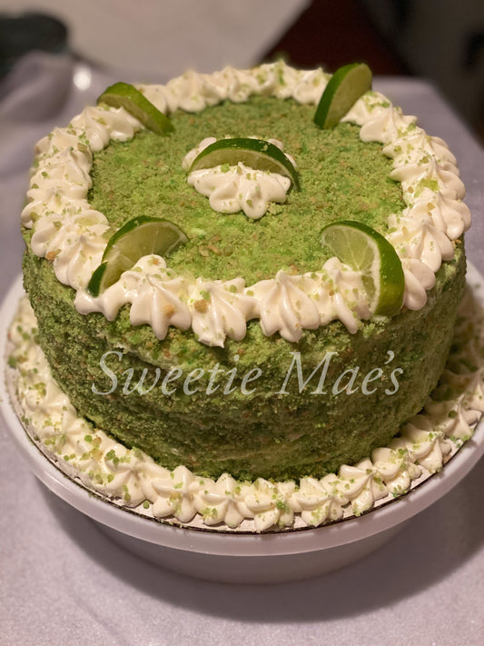 Keylime Crunch Cake