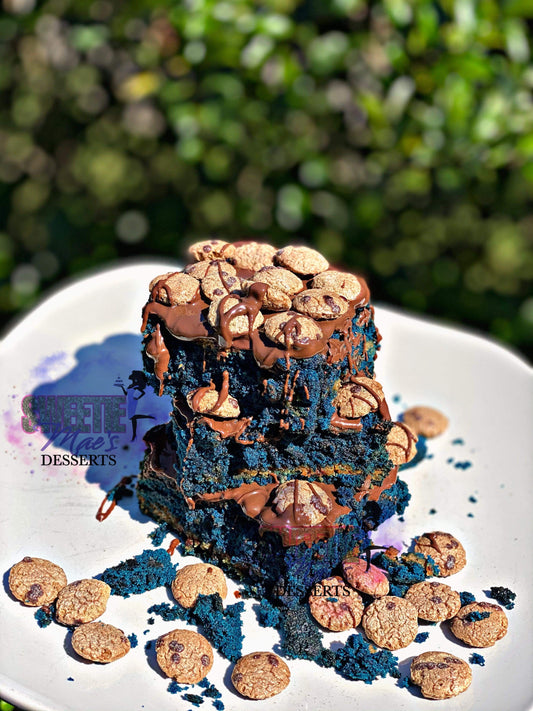 Cookie Monster Brownies