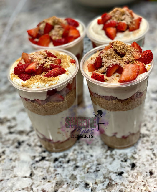 Strawberry Cheesecake Cups